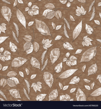 leaves with texture repeat with beige color