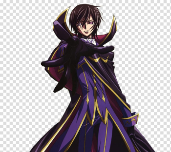 Lelouch Lamperouge Suzaku Kururugi Code Geass: Akito the Exiled Anime, Anime transparent background PNG clipart