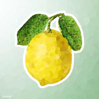 Lemon crystallized style sticker illustration | Free illustration - 2347213 Lemon crystallized style sticker illustration | Free illustration - 2347213