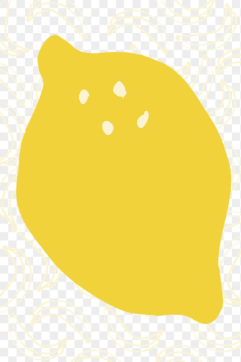 Lemon doodle png sticker, transparent | Free PNG - rawpixel