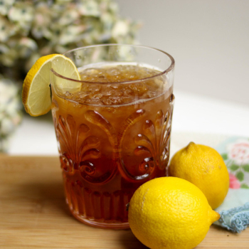 Lemon Iced Tea With Lemon Fruits Lemon Iced Tea With Lemon Fruits