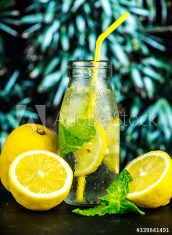 Lemon mint infused water recipe Lemon mint infused water recipe