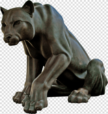 Leopard Sculpture transparent PNG - StickPNG