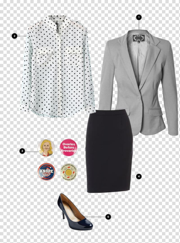 Leslie Knope Halloween costume Clothing Polka dot, cosplay transparent background PNG clipart