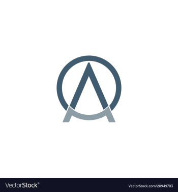 Letter a vector image Letter a vector image