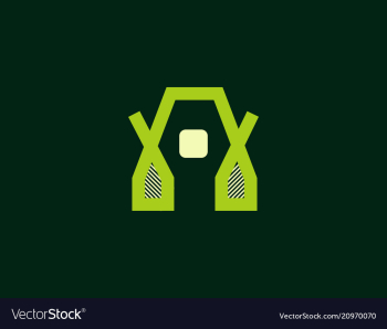 Letter a vector image
