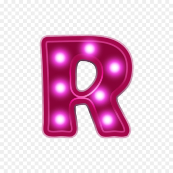 Letter Alphabet Neon lighting - Red neon alphabet R Letter Alphabet Neon lighting - Red neon alphabet R