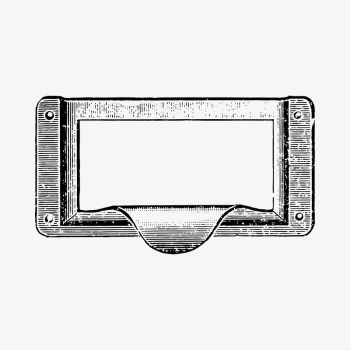Letter box frame  clipart, | Free Vector - rawpixel