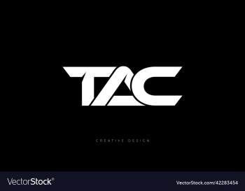 letter branding tac logo letter branding tac logo
