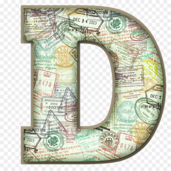 Letter case Alphabet Font - LETTER D Letter case Alphabet Font - LETTER D