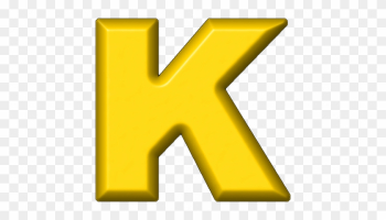 Letter Clipart Yellow - Yellow Alphabet Letters K Letter Clipart Yellow - Yellow Alphabet Letters K