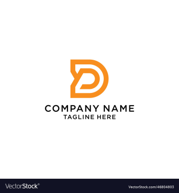 letter d logo template abstract monogram letter d logo template abstract monogram