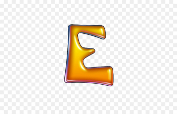Letter Drop Alphanumeric - Water drop letter E Letter Drop Alphanumeric - Water drop letter E