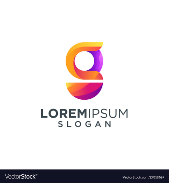 Letter g logo design vector image Letter g logo design vector image