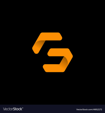 letter g modern shape logo design template element