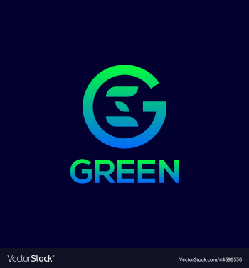 letter ge organic logo design letter ge organic logo design