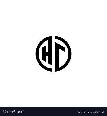 letter letter mark logo ht monogram letter letter mark logo ht monogram