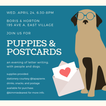 Letter Writers Alliance: Postcards and Puppies Letter Writers Alliance: Postcards and Puppies