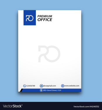 letterhead design