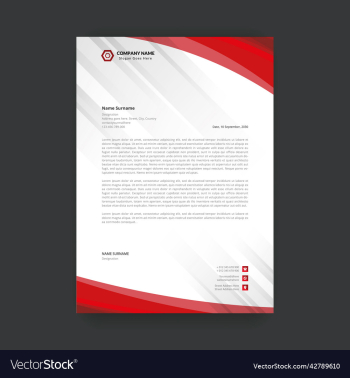 letterhead pad design