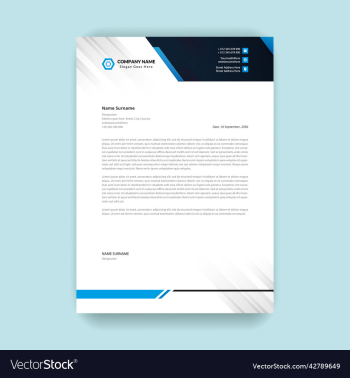 letterhead pad design