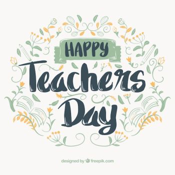 Lettering, world teachers ' day Lettering, world teachers ' day