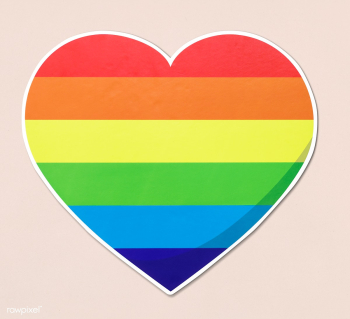 LGBT heart icon on isolated | Free stock photo - 475815 LGBT heart icon on isolated | Free stock photo - 475815