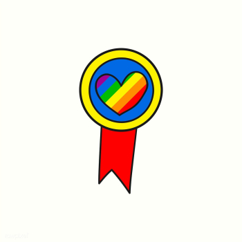 LGBTQ heart badge | Free stock vector - 681665 LGBTQ heart badge | Free stock vector - 681665