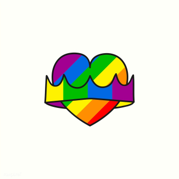 LGBTQ heart badge | Free stock vector - 681682 LGBTQ heart badge | Free stock vector - 681682