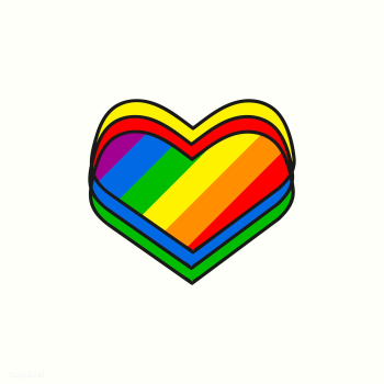LGBTQ heart badge | Free stock vector - 681692 LGBTQ heart badge | Free stock vector - 681692