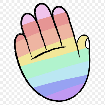 LGBTQ+ palm png hand sticker, | Free PNG Sticker - rawpixel LGBTQ+ palm png hand sticker, | Free PNG Sticker - rawpixel