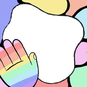 LGBTQ+ rainbow frame background, cute | Free PSD - rawpixel LGBTQ+ rainbow frame background, cute | Free PSD - rawpixel