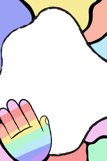 LGBTQ+ rainbow frame background, cute | Free Vector - rawpixel LGBTQ+ rainbow frame background, cute | Free Vector - rawpixel