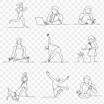 Lifestyle png line art, hobby | Free PNG - rawpixel Lifestyle png line art, hobby | Free PNG - rawpixel