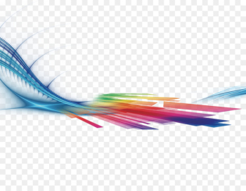 Light beam Curve Color - Color light effect Light beam Curve Color - Color light effect