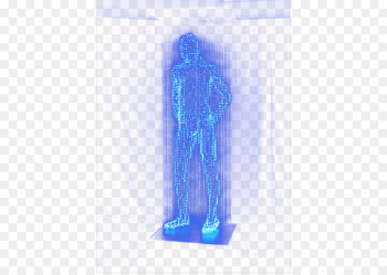 Light Blue Luminous efficacy Particle - Luminous efficiency of human science and technology 
