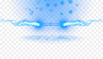 Light Blue Template Clip art - Blue fancy light lightning effect element 