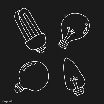 Light bulb doodle set | Free stock vector - 893383 Light bulb doodle set | Free stock vector - 893383
