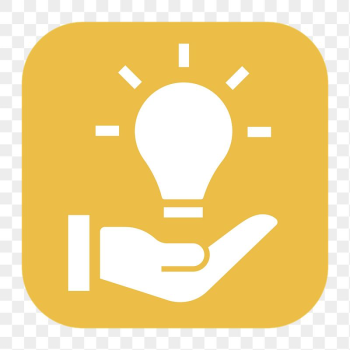 Light bulb png hand sticker, | Free Icons - rawpixel