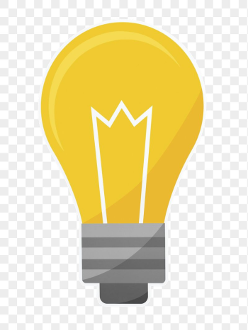 Light bulb png sticker, transparent | Free PNG - rawpixel