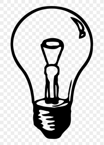 Light bulb png sticker, transparent | Free PNG - rawpixel