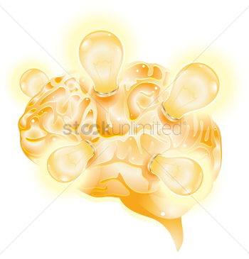 Light bulbs brain Light bulbs brain