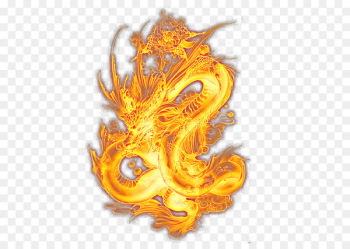 Light Chinese dragon Dragon King - Fiery dragon Light Chinese dragon Dragon King - Fiery dragon