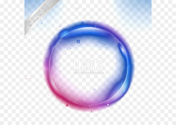 Light Circle Blue - Round light effect Light Circle Blue - Round light effect