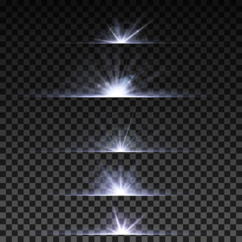 Light effect horizontal dividers Light effect horizontal dividers