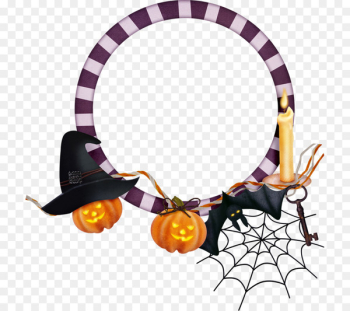 Light-emitting diode Ring RGB color model Lighting - Download Frame Halloween Png Free Vector 