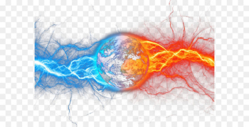 Light Fire Flame Adobe Illustrator - Lightning luminous efficiency 
