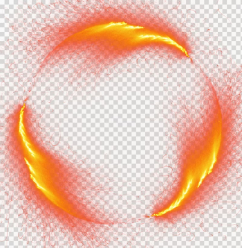 Light Fire Flame, Burst of fire round border, of flame transparent background PNG clipart