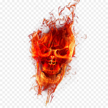 Light Fire Skull Flame - skull Light Fire Skull Flame - skull