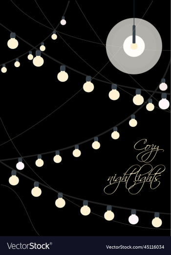light garland for a night party light garland for a night party